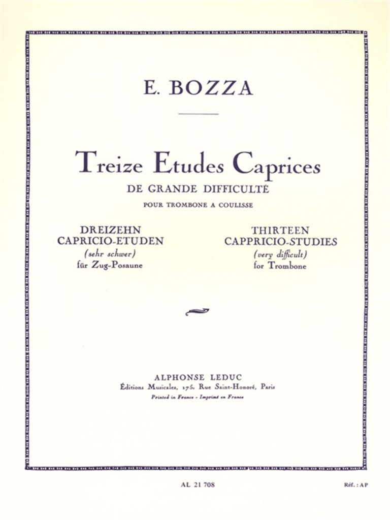 13 Etudes-Caprices de grand Difficulté